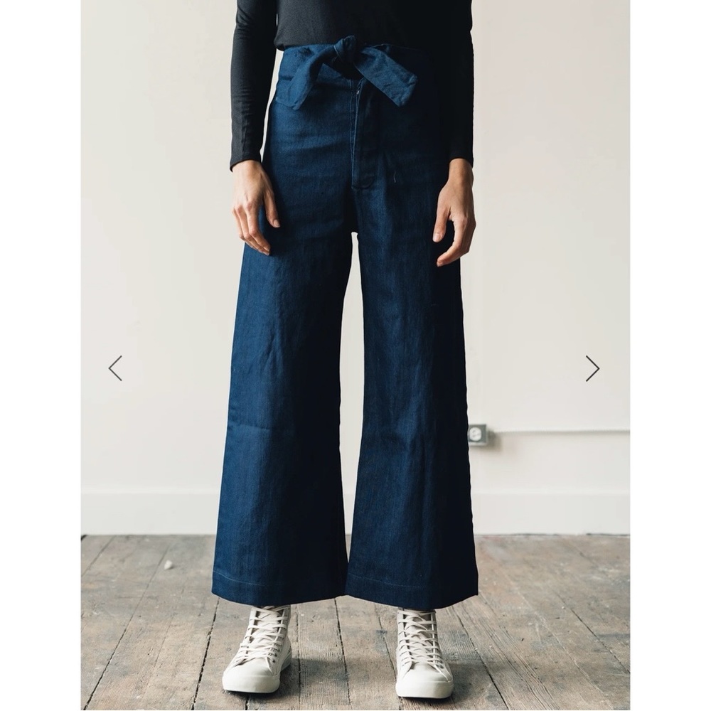 Micaela Greg Knotted Sailor Pants, XS